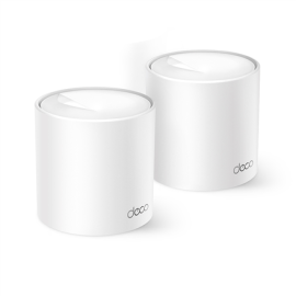 TP-LINK | AX1500 Whole Home Mesh Wi-Fi 6 System | Deco X10 (2-pack) | 802.11ax | 10/100/1000 Mbit/s 