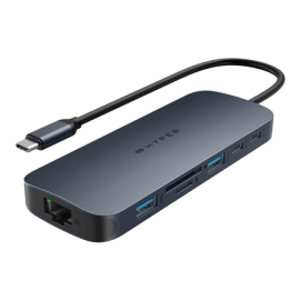 Hyper | HyperDrive Next 11 Port USB-C Hub | HD4006GL | Ethernet LAN (RJ-45) ports 1 | HDMI ports qua