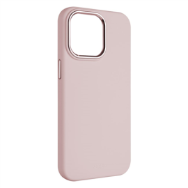 Fixed | MagFlow | Back cover | Apple | iPhone 15 Pro | Liquid silicon | Pink