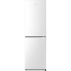 Gorenje Refrigerator | NRK418ECW4 | Energy efficiency class E | Free standing | Combi | Height 182.4