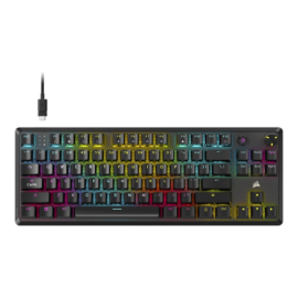 Corsair K70 CORE TKL | Tenkeyless Mechanical Gaming Keyboard | Wired | NA | Black | 0.973 g | MLX RE