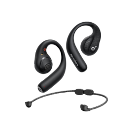 Anker Soundcore | Open-Ear Sport Headphones | AeroFit Pro | Bluetooth | Open-Ear | Microphone | Wire