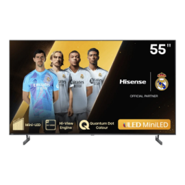 Hisense Mini LED Smart TV | 55U6NQ | 55" | Smart TV | VIDAA OS | UHD | Black