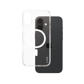 CARE by PanzerGlass Case Flagship | Back protection | Apple | iPhone 16 Plus | Recycled plastic | Wh