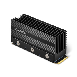 AXAGON Passive aluminum heatsink for single-sided and double-sided M.2 SSD disks