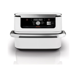 NINJA | Dual Air Fryer | Foodi FlexDrawer AF500EUWH | Capacity 10.4 L | DualZone | White