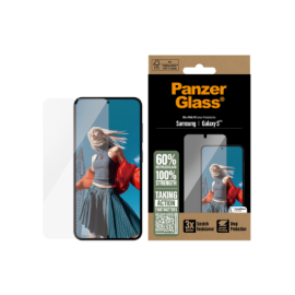 PanzerGlass Ultra-Wide Fit | Screen Protector | Samsung | Galaxy S25 | Tempered glass | Transparent