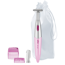 Braun 3-in-1 Hair Trimmer for Face and Body | FG1103 | Cordless | Pink