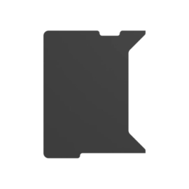 Genesis | Holm Modular Side Desk Top Left 60cm | NDS-2282 | Anthracite Black