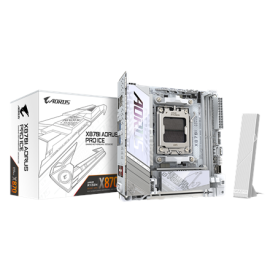 Gigabyte X870I AORUS PRO ICE | Processor family AMD | Processor socket AM5 | DDR5 SDRAM | Supported 