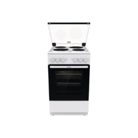 Gorenje Cooker | GE5A21WH | Hob type Electric | Oven type Electric | White | Width 50 cm | Grilling 