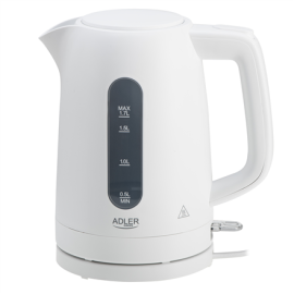 Adler Kettle | AD 1379w | Electric | 2200 W | 1.7 L | Polypropylene | 360° rotational base | White