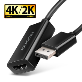 AXAGON Active adapter RVD-HI20N | DisplayPort to HDMI | 0.15 m
