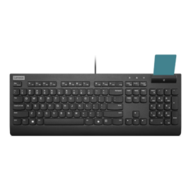 Lenovo Smartcard II | Keyboard | Wired | Estonian | Black | USB-A | Plunger type switch