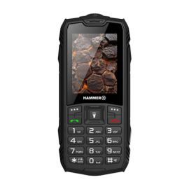 Hammer ROCK LTE | Black | 2.4 " | IPS | 48 MB | 128 MB | Dual SIM | 3G | Main camera resolution 2 MP