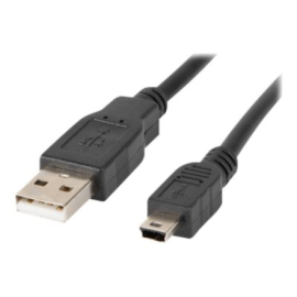 Lanberg Mini USB to USB Type-A 2.0 Cable