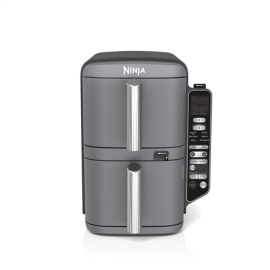 NINJA | Double Stack XL 2-Level Air Fryer with Smart Cook System | SL451EU | Capacity 9.5 L | Grey
