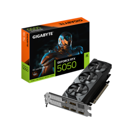 Gigabyte GeForce RTX 5050 OC Low Profile 8G | NVIDIA | 8 GB | GeForce RTX 5050 | GDDR6 | HDMI ports