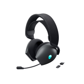 Dell Gaming Headset | Alienware Tri Mode AW725H | Bluetooth | Over-Ear | Microphone | Noise cancelin