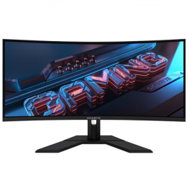 Gigabyte | GS34WQC A | 34 " | SS VA | WQHD | 120 Hz | 1 ms | 3440 x 1440 pixels | 300 cd/m² | HDMI p