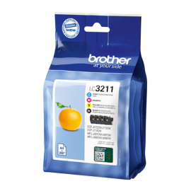 Brother Cartridge Value Pack | LC3211VAL | Ink cartridge | Black