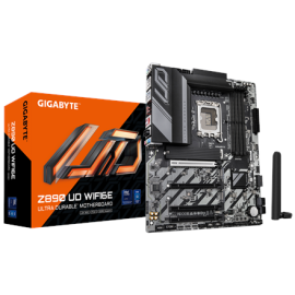 Gigabyte Z890 UD WIFI6E | Processor family Intel | Processor socket LGA1851 | DDR5 | Supported hard 
