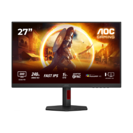 AOC | Q27G4ZR | 27 " | Fast IPS | QHD | 16:9 | 240 Hz | 1 ms | 2560 x 1440 pixels | 400 cd/m² | HDMI