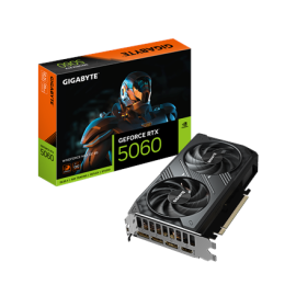 Gigabyte GeForce RTX 5060 WINDFORCE MAX OC 8G | NVIDIA | 8 GB | GeForce RTX 5060 | GDDR7 | HDMI port