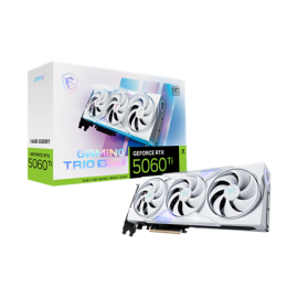 MSI GeForce RTX 5060 Ti 16G GAMING TRIO OC WHITE | NVIDIA | 16 GB | GeForce RTX 5060 Ti | GDDR7 | HD