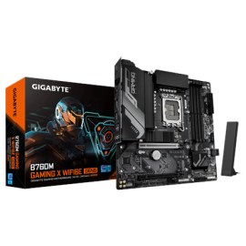 Gigabyte B760M GAMING X WIFI6E GEN5 | Processor family Intel | Processor socket LGA1700 | DDR5 | Sup
