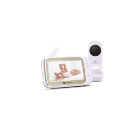 Motorola 5.0” Wi-Fi Video Baby Monitor with Stargrip Crib Mount | VM45 Connect | White