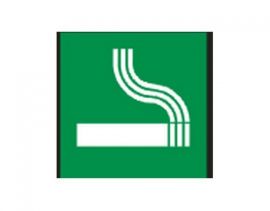 Information Table 24.1 Smoking Area, 93mm x 93mm 0616-123