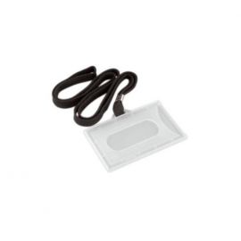 Tag with black tape, 55x95 mm (1) 0613-009