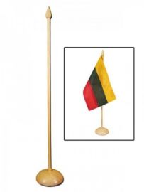 The stand for miniflags, wooden 0617-004