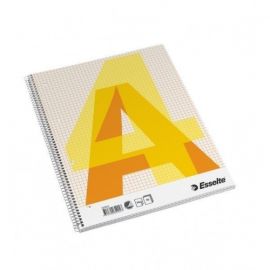 Exercise book with spiral  Esselte, A4/70, Squared, soft cover  0722-101