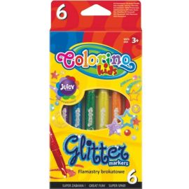 Colorino Kids Glitter markers 6 colours