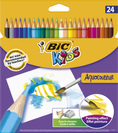 BIC Coloring pencils Aquacouleur 24 colours