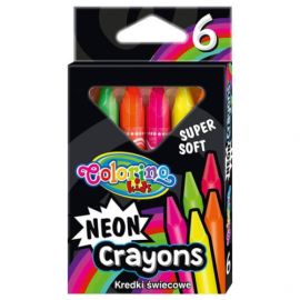 Colorino Kids Neon Crayons 6 colours