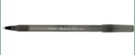 BIC Ballpoint pens ROUND STIC 1.0 mm, black, 1 pcs. 256385