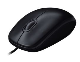 Logitech M90 Wired Mouse, USB Type-A, Optical, 1000 DPI, Grey