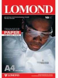 Lomond Thermotransfer Inkjet Paper A3, 50 sheets, for Light Fabrics