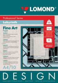 Lomond Fine Art Paper Design Labyrint Glossy 200 g/m2 A4, 10 sheets