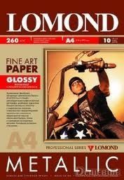 Lomond Fine Art Paper Gallery Metallic Glossy 260g/m2 A4, 10 sheets