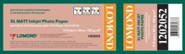 Lomond XL Photo Paper Matte 105 g/m2 914mm*45m