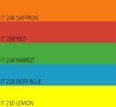 Colour paper Double A, 80g, A4, 500 sheets, Rainbow 5, 5 Colors