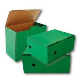 Archive box SMLT, 150x350x250mm, green, ecological 0830-310