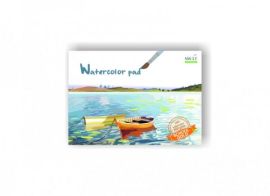 Watercolor notebook SMLT, A4, 200 g, gummed (20) 0708-206