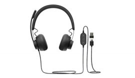 Logitech Zone Wired UC Headset, Dark grey