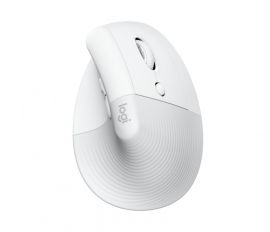 Wireless ergonomic mouse Logitech Lift, White