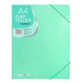 Coolpack flap folder PP, A4, pastel green